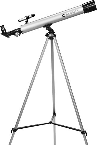 BARSKA 60050 Starwatcher Refractor Telescope | For Beginners Adults & Kids, Aluminum Tripod, 450 Power in Saudi Arabia