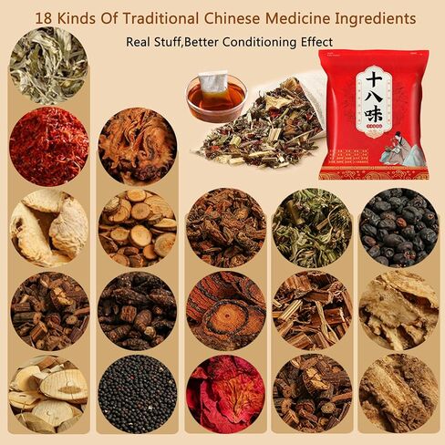 30pcs Mugwort Herb Body Detox Foot Soaks, Lymphatic Drainage Ginger Pedicure Foot Soak,Herbal Care Foot Bath Bag Spa Remove Dampness and Cold Relieve Stress 足浴泡脚药包 in Saudi Arabia