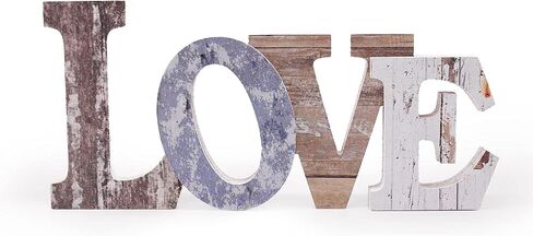 Wood Home Sign, Decorative Art Wall Mount, Free Standing Wooden Word Table Signs for Home Decor (Home) in Kuwait