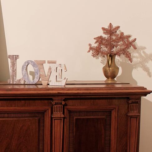 Wood Home Sign, Decorative Art Wall Mount, Free Standing Wooden Word Table Signs for Home Decor (Home) in Kuwait