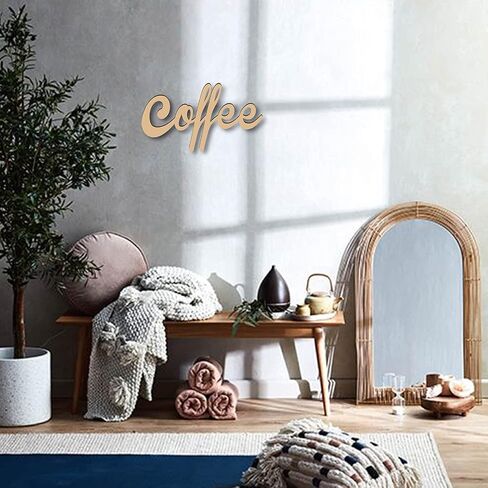 CREATCABIN قطع الخشب بالليزر علامة جدار الفن ترحيب رسالة علامة ديكور الجدار النحت ديكور معلق غير مكتمل لتزيين غرفة الحائط باب المنزل 11.8 بوصة × 4.7 بوصة in Kuwait