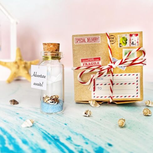 Kseniya Revta Tiny Magical Message in a Bottle Gift Idea - Classy Inspirational Gifts for Him and Her - Unique Presents for Women and Men (Black Graduate Cap - You Did It, Gift Bottle) in Kuwait