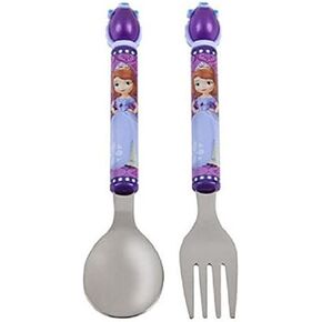 Disney Sofia the First Flatware - Spoon & Fork Set by Sofia the First in Saudi Arabia