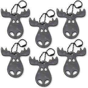 funflector Safety Reflectors - Animals - Ultra Bright, Stylish Reflective Gear for Jackets, Bags, Backpacks, Strollers and Wheelchairs - Made in USA