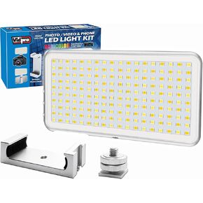 فيد برو مصباح LED رقمي للصور والفيديو من سلسلة مايكرو LED-180 للكاميرات والهواتف الذكية in Kuwait