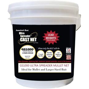 FITEC Ultra Spreader Clear Fishing Cast Net in Saudi Arabia
