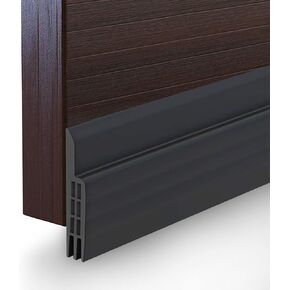 Suptikes Door Draft Stopper Under Door Seal for Exterior/Interior Doors, Door Sweep Strip Under Door Draft Blocker, Soundproof Door Bottom Weather Stripping, 2 Inch W x 39 Inch L, Black in Saudi Arabia