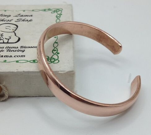 Healing Lama™ Hand Forged 100% Copper Bracelet. Made with Solid and High Gauge Pure Copper. in Kuwait