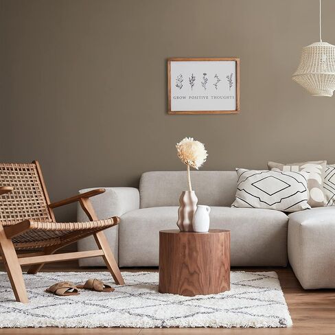 Framed Grow Positive Thoughts Prints Inspirational Wall Art & Decor Boho Home Office Decorations (Black Framed, 11’’x14’’) in Kuwait