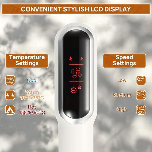 مجفف شعر الحيوانات الأليفة المحمول عالي السرعة من iPettie مع مشط ومكثف من الفولاذ المقاوم للصدأ، 3 إعدادات للحرارة و3 إعدادات لتدفق الهواء، مجفف شعر أيوني أقل ضوضاء للكلاب، مجفف شعر للكلاب، مجفف للقطط للسفر المنزلي in Kuwait