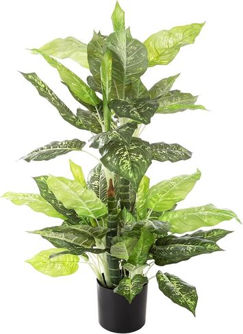 نبات الصبار العملاق من بيور جاردن - نبات عصاري صناعي مع وعاء مقاس 52 بوصة - مزيج الأشجار الاصطناعية من النمط الجنوبي الغربي مع ديكور المنزل الحديث in Kuwait