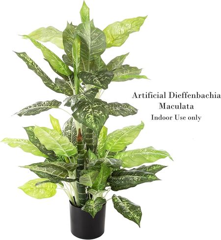 نبات الصبار العملاق من بيور جاردن - نبات عصاري صناعي مع وعاء مقاس 52 بوصة - مزيج الأشجار الاصطناعية من النمط الجنوبي الغربي مع ديكور المنزل الحديث in Kuwait