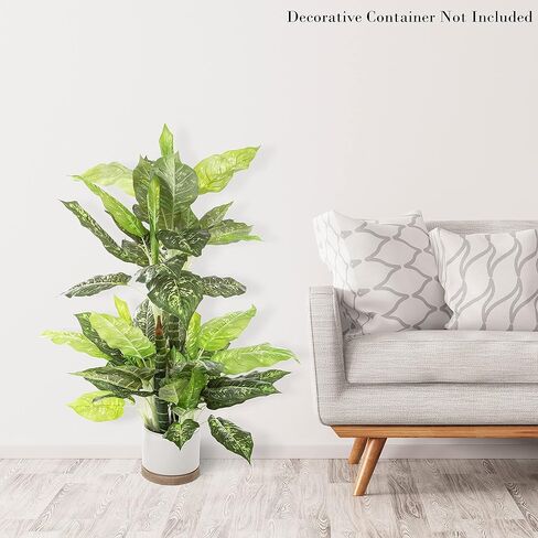 نبات الصبار العملاق من بيور جاردن - نبات عصاري صناعي مع وعاء مقاس 52 بوصة - مزيج الأشجار الاصطناعية من النمط الجنوبي الغربي مع ديكور المنزل الحديث in Kuwait