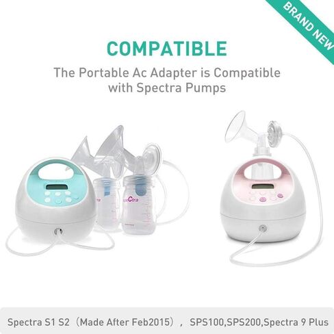 12V Charger Cord for Spectra S1 / S2 / SPS100 / SPS200 / 9 Plus / M1 Baby Breast Pumps Power Supply Charging Cord in Kuwait