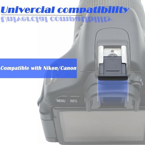 غطاء الحذاء الساخن لملحقات الكاميرا، غطاء الحذاء الساخن ABS، متوافق مع كاميرا Canon EOS R100 R5 R6 RP R 7D Mark II 6D Mark II 5D Mark IV III 1D Mark IV M50 M5 Mark II Rebel T8i T7i T7 T6i T6 T5 SL3 SL2 in Kuwait