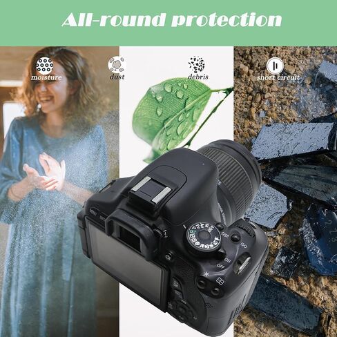 غطاء الحذاء الساخن لملحقات الكاميرا، غطاء الحذاء الساخن ABS، متوافق مع كاميرا Canon EOS R100 R5 R6 RP R 7D Mark II 6D Mark II 5D Mark IV III 1D Mark IV M50 M5 Mark II Rebel T8i T7i T7 T6i T6 T5 SL3 SL2 in Kuwait