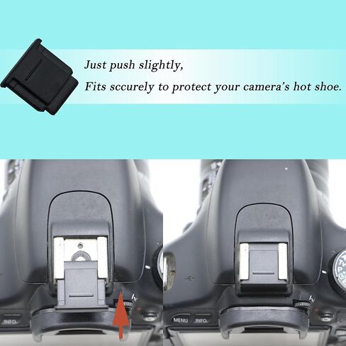 غطاء الحذاء الساخن لملحقات الكاميرا، غطاء الحذاء الساخن ABS، متوافق مع كاميرا Canon EOS R100 R5 R6 RP R 7D Mark II 6D Mark II 5D Mark IV III 1D Mark IV M50 M5 Mark II Rebel T8i T7i T7 T6i T6 T5 SL3 SL2 in Kuwait
