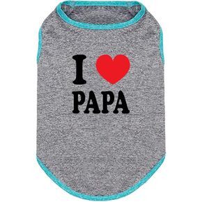 قمصان Futmtu للكلاب Mama's Boy Mama's Girl Doggy clothes Daddy's Boy Daddy's Girl شعار مطبوع عليه حروف سترة للكلاب الصغيرة الجرو (أسود، كبير) in Kuwait