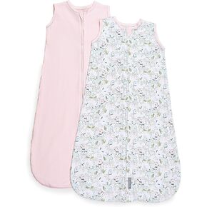SwaddleMe by Ingenuity Night Sack Sleeper, For Ages 6-12 Months, 16-24 Pounds, Up to 30 Inches Long, 2-Pack Loose-fit Baby Swaddle Sack Wearable Blanket in Saudi Arabia