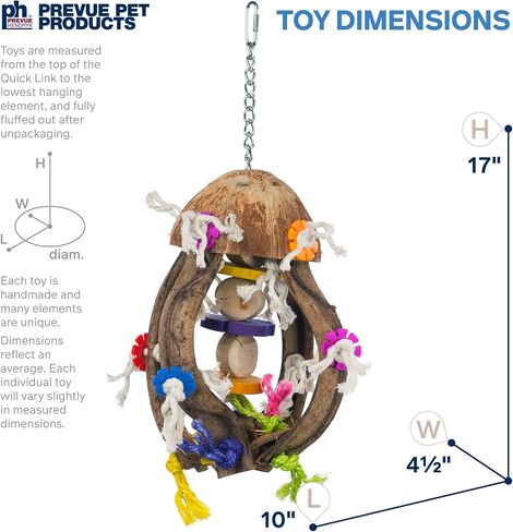 Prevue Pet Products 60062671: Jellyfish Bird Toy in Saudi Arabia