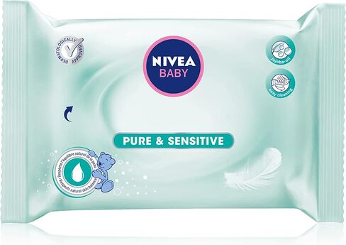 مناديل مبللة نقية للبشرة الحساسة من نيفيا بيبي 63x in Kuwait