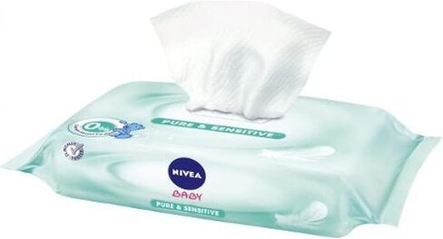 مناديل مبللة نقية للبشرة الحساسة من نيفيا بيبي 63x in Kuwait