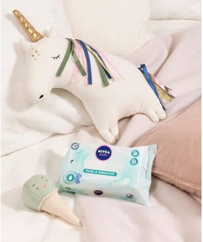 مناديل مبللة نقية للبشرة الحساسة من نيفيا بيبي 63x in Kuwait