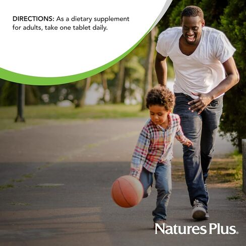 NaturesPlus PABA، إطلاق مستدام (حمض بارا أمينوبنزويك) - 1000 مجم، 60 قرص نباتي - مكمل لدعم صحة الجلد، يعزز إنتاج الطاقة - خالي من الغلوتين - 60 حصة in Saudi Arabia