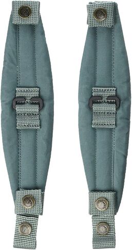 Fjällräven Kånken Mini Shoulder Pads - 100% Polyester - Hook-and-loop - Snap Button Strap Frost Green 1 One Size One Size in Kuwait