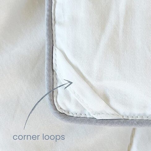 Woolino Premium Australian Wool Duvet Insert Bed Comforter, Mid-Weight Wool Comforter, Organic Cotton Shell, Machine Washable, Crib Size in Saudi Arabia