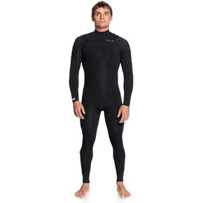 Quiksilver Mens 4/3 Sessions Chest Zip Wetsuit
