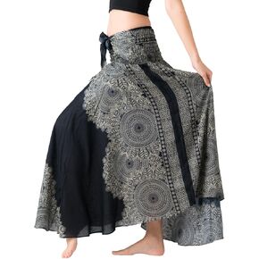 Long Skirts for Women Maxi Boho Skirt Floral Print