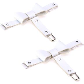 Women Butterfly Knot Garter Belt Punk Gothic Leg Harness Garters Anti-Slip Clips Elastic Thigh Ring Garter Adjustable in Saudi Arabia