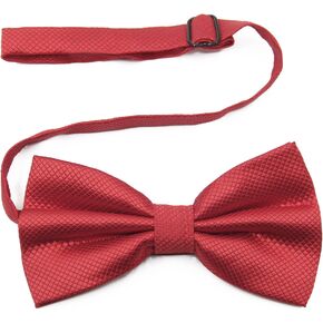 Mantieqingway Bow Ties for Men,1/3 PCS Pre-tied Bowtie Polyester Adjustable Mens Bowtie for Tuxedo/Vest/Wedding/Party/Prom