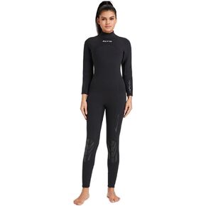 ZCCO Wetsuit 3mm Neoprene Wet Suit Full Body Long Sleeve Back Zip Diving Suit Thermal Suit for Water Sports Kayakboarding Surfing Snorkeling Scuba Diving Swimming in Kuwait