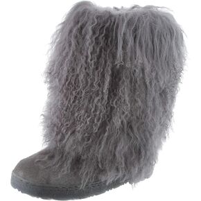 BEARPAW Women's Boetis Multiple Colors | Women's Boot Natural Fur | Women's Slip On Boot | Comfortable Winter Boot in Kuwait