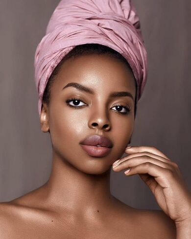 4 Packs Stretch Jersey Turban Head Wrap African Head Wrap for Women Head Scarf Ultra Soft Headband Long Hair Scarf Ultra Breathable Solid Color Turban Tie Large Headbands (Black,Red,Army Green,Blue) in Kuwait