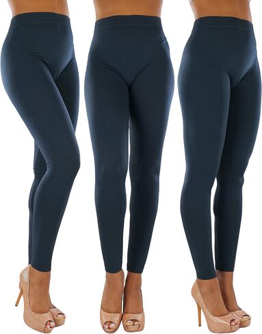 ToBeInStyle Women's Footless Elastic Stretch Leggings in Kuwait