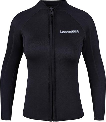 سترة Lemorecn النسائية 3 مم لبدلات الغوص بأكمام طويلة من النيوبرين in Kuwait