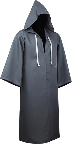 frawirshau Monk Robe Priest Costume Friar Robe Medieval Costume Priest Halloween Costumes For Men in Saudi Arabia