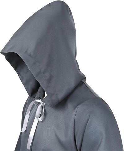 frawirshau Monk Robe Priest Costume Friar Robe Medieval Costume Priest Halloween Costumes For Men in Saudi Arabia
