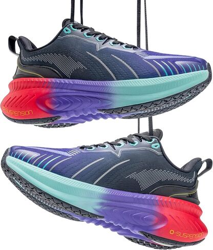ONEMIX Men's Max Cushioned Walking Shoes with Air Cushion - Plantar Fasciitis Pain Relief in Kuwait