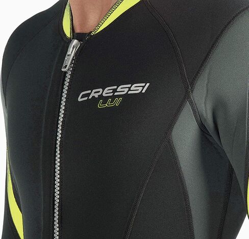 Cressi Men's Front-Zip Full Wetsuit for Water Activities - Bahia 2 mm Man: Designed in Italy by Cressi in Saudi Arabia