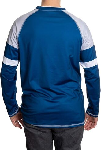 NHL Mens Thermal Long Sleeve Rash Guard Shirt, Fleece Lining, UPF50 in Kuwait