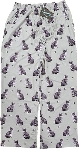 Pet Lover Pajama Pants – New Cotton Blend - All Season - Comfort Fit Lounge Pants for Women and Men - 27 Breeds Available in Kuwait