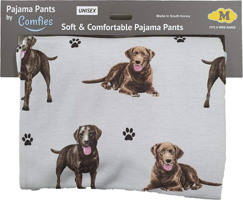 Pet Lover Pajama Pants – New Cotton Blend - All Season - Comfort Fit Lounge Pants for Women and Men - 27 Breeds Available in Kuwait