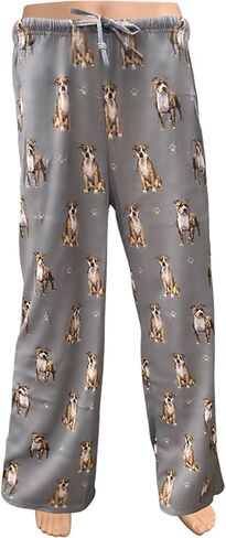 Pet Lover Pajama Pants – New Cotton Blend - All Season - Comfort Fit Lounge Pants for Women and Men - 27 Breeds Available in Kuwait