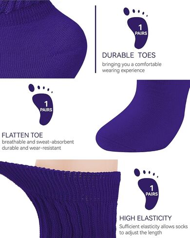 HASMES Slouch Socks Women,Scrunch Socks,Knee High Slouchy Socks for Women in Saudi Arabia