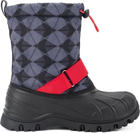 Yeerovan Boys Girls Snow Boots Winter Outdoor Waterproof Slip Resistant Cold Weather Shoes(Little Kid/Big Kid) in Saudi Arabia