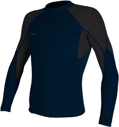 Hyperfreak 1.5mm Long Sleeve Wetsuit Top, Abyss/Black, Medium in Saudi Arabia
